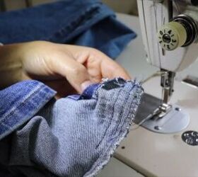 Here's How to Hem Flared Jeans \u0026 Keep 