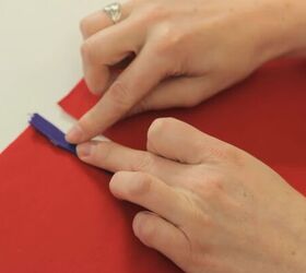 how to install an invisible zipper step by step sewing tutorial, Leaving room for seam allowance