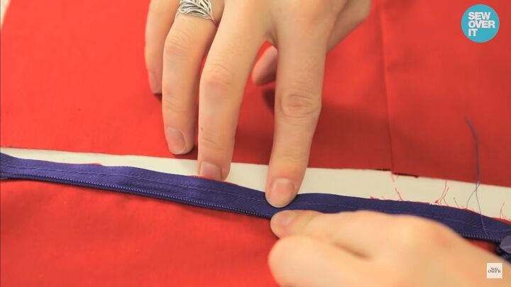 how to install an invisible zipper step by step sewing tutorial, Invisible zipper tutorial