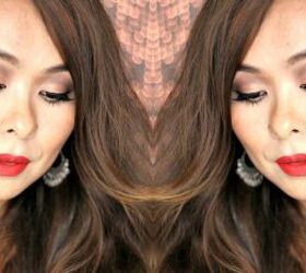 This Rose Gold Holiday Makeup Look is Perfect for the Festive Season