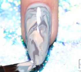 3 elegant marble nail ideas that are easy to create at home, How to do marble nails with gel polish