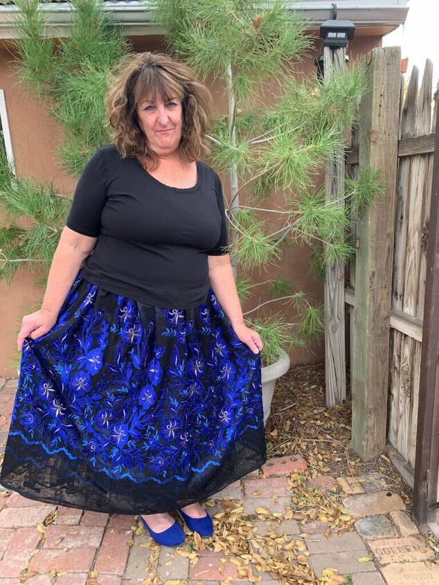 you won t believe this almost no sew sari inspired skirt holiday re