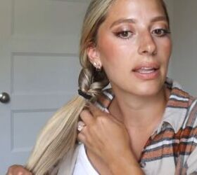 how to do a faux fishtail braid a quick easy faux fishtail hack, How to do a faux fishtail braid