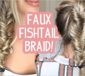 How to Do a Faux Fishtail Braid: A Quick & Easy Faux Fishtail Hack