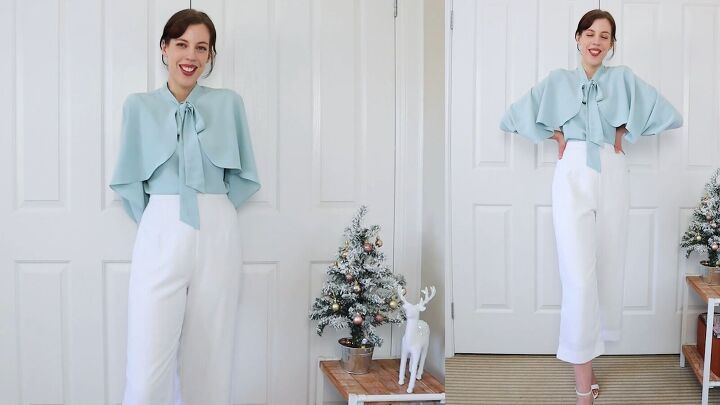 4 classic feminine cute christmas outfits for women, Classic and feminine Christmas outfit