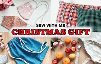 4 Last-Minute Christmas Gifts You Can Sew Quickly & Easily
