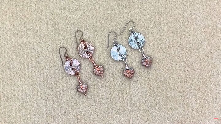 how to make dangle button earrings a cute diy jewelry idea, How to make dangle button earrings