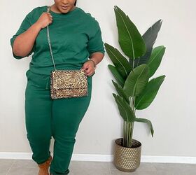 style the basic essential living room looks for thanksgiving leopard, Outfit Details Jogger Set Morgan B Styles Purse Morgan B Styles Shoes Dillard s