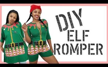 How to Make an Easy DIY Elf Costume Using a Novelty Christmas T-Shirt
