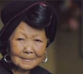 yao women rice water recipe how to make use it the authentic way, Older Red Yao woman with healthy black hair