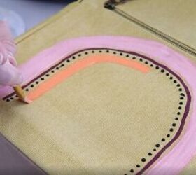 diy painted backpack how to paint your backpack for a fresh new look, Backpack painting ideas