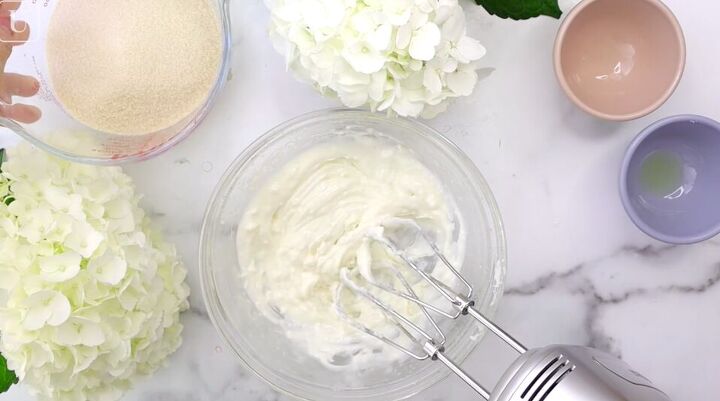 try this easy homemade whipped body scrub recipe with rose fragrance, How to make a whipped body scrub