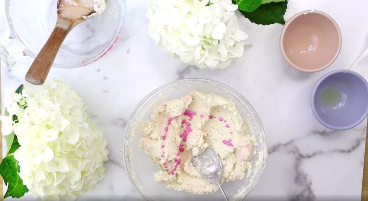 try this easy homemade whipped body scrub recipe with rose fragrance, How to make whipped body scrub