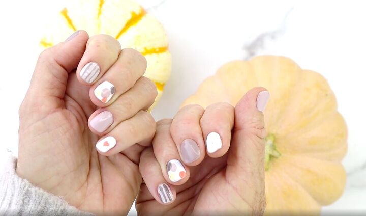 need some fall nail inspo try these super cute fall vibes nails, Fall vibes nails