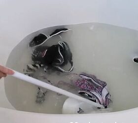 She dropped her laundry in a powdery bath, and the results stunned her