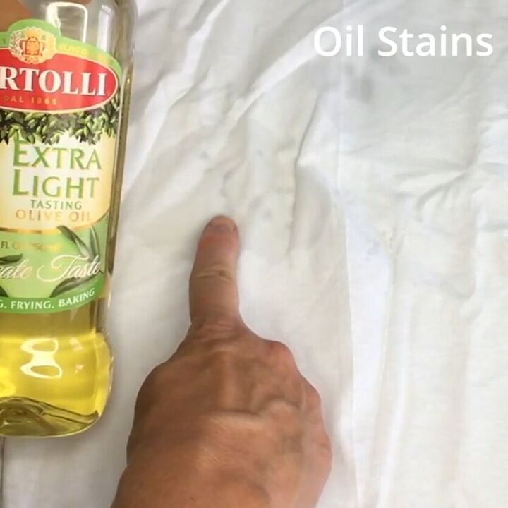9 diy laundry hacks amazing stain removal tricks you need to know, Oil stains on white clothes