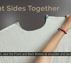 how to sew a t shirt a detailed look at finishing a t shirt neckline, Clipping the shoulder seams