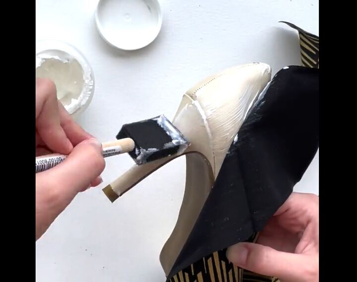 3 easy ways you can make cute unique diy embellished heels, How to customize high heel shoes