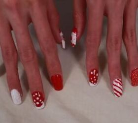 5 super cute christmas acrylic nail ideas to rock this holiday season, Christmas acrylic nail ideas