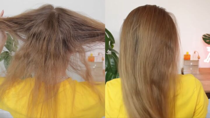 how to get straight hair without heat the silk scarf wrapping method, How to get straight hair without heat