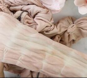 how to do avocado pit tie dye to turn white clothes a pretty pink, Avocado pit tie dye