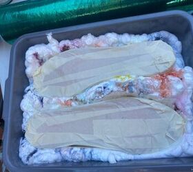 How to Use Shaving Cream and Pigment Dyes to Dye Your Canvas Shoes