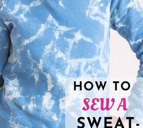 How to Sew a Sweatshirt (for Something Cute & Sporty)