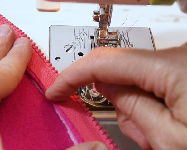 how to sew a zipper on a jacket surprisingly simple, raw zipper tape