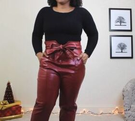Troy Faux Leather Wide Leg Pants curated on LTK