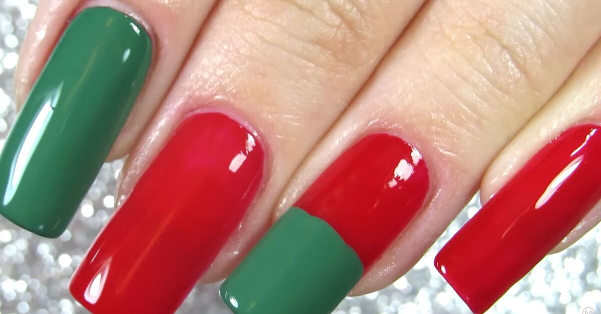 red nails green dress Alessandra in Cannes for opening night red carpet (Keep swiping to the last slide for a close up of the custom color on her nails. We kept it neutral and chic