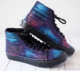 DIY Galaxy Shoes