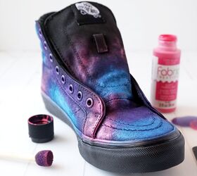 diy galaxy shoes