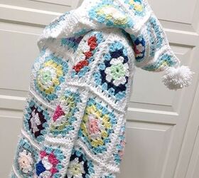 granny square afghan to a jacket