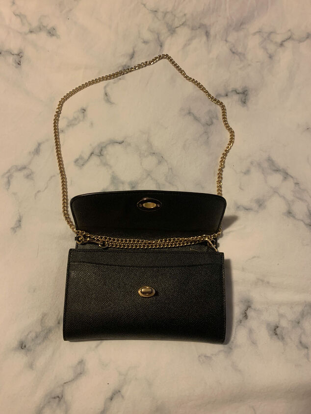 how to shorten unadjustable purse straps, Second Adjustment