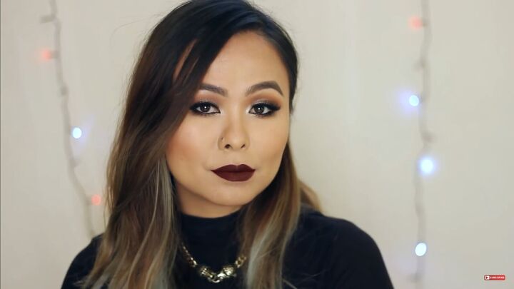 ring in the new year in style with this sultry new year s makeup look, Dark New Year makeup
