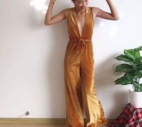 how to sew your own jumpsuit a glamorous outfit for a holiday party, Sew your own jumpsuit