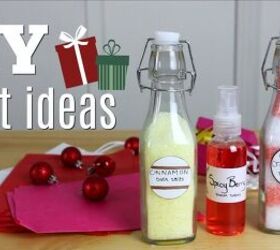 2 Super-Easy DIY Christmas Gift Ideas: Scented Bath Salts & Room Spray