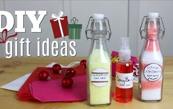 2 Super-Easy DIY Christmas Gift Ideas: Scented Bath Salts & Room Spray