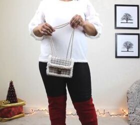 4 fun festive red boots outfit ideas for the holidays, Red boots outfits