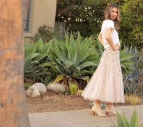 3 sparkly ways to embellish a tulle skirt for a cute diy party outfit, DIY embellished tulle skirts