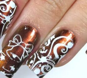 How to Do Easy Christmas Stamping Nail Art That Looks Professional