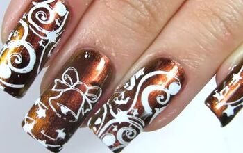 How to Do Easy Christmas Stamping Nail Art That Looks Professional