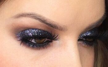 Need Some New Year Sparkle? Try This Glitter Glam Makeup Look
