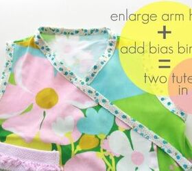 How To: Enlarge Arm Holes & Add Bias Binding – Two Tutes in One