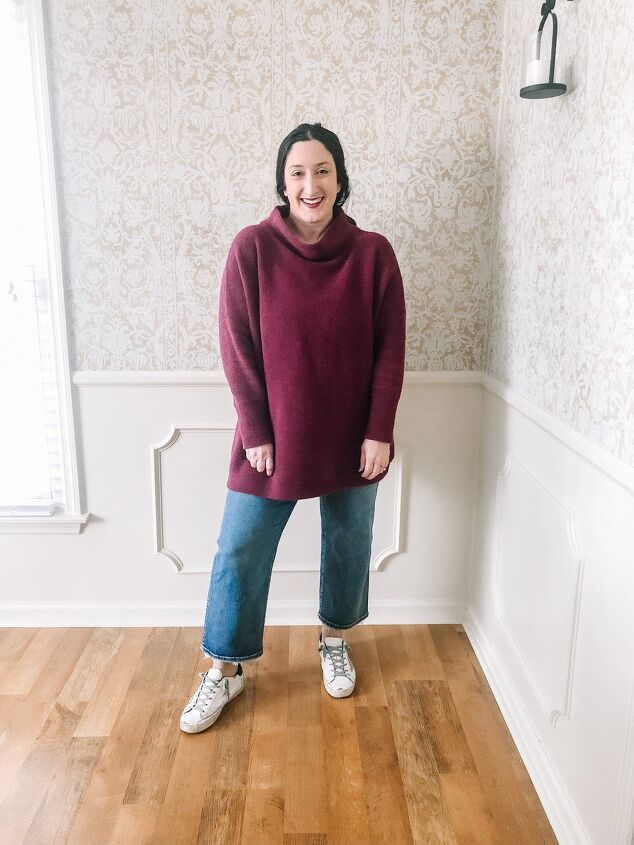4 ways to style a sweater tunic