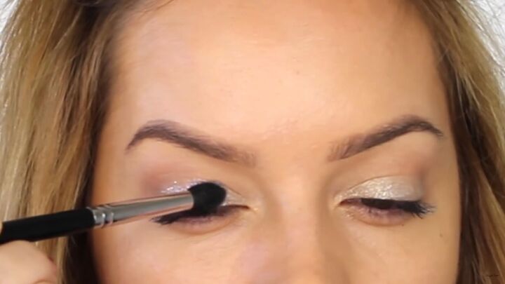 how to do dazzling silver eye makeup for new year s eve, How to create simple silver makeup looks
