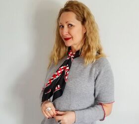 The Open Elbow Sweater Refashion Upstyle