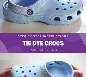 Tie Dye Crocs | Upstyle