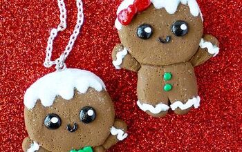 Polymer Clay Gingerbread Charms