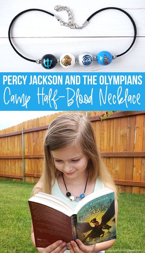 percy jackson camp half blood necklace